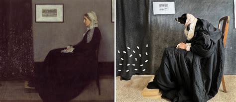 Whistler’s Mother, 1871 Whistler’s Mother, 2022 James McNeill Whistler @museeorsay : r ...