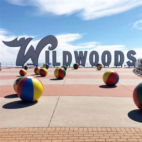 Wildwoods Beach Ball Sign in Wildwood, NJ (2 Photos)