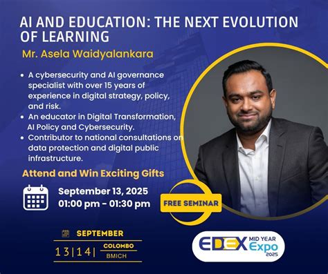 [SEMINAR] - AI AND EDUCATION: THE NEXT EVOLUTION OF LEARNING ...