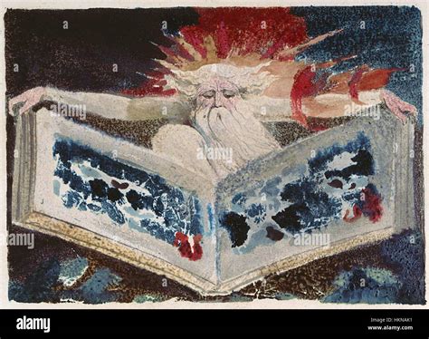 This image shows plate 5 from William Blake's 'The First Book of Urizen.' This work is a key ...