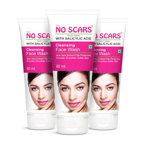 NO SCARS Aloevera Face Wash For Deep Cleansing | Clear Skin, Reduce Ac ...