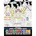 Buy Countryside- Colouring Book for Adults Book Online at Low Prices in ...
