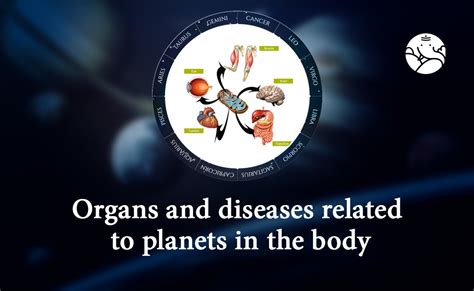 Organs and Diseases Related to Planets in The Body