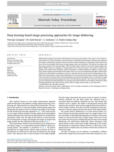 Image Processing Algorithm Based On Deep Learning 的图像结果