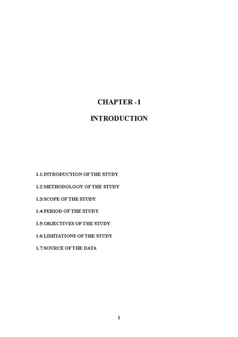 Robin Robert - xxxx - CHAPTER - INTRODUCTION 1:INTRODUCTION OF THE ...