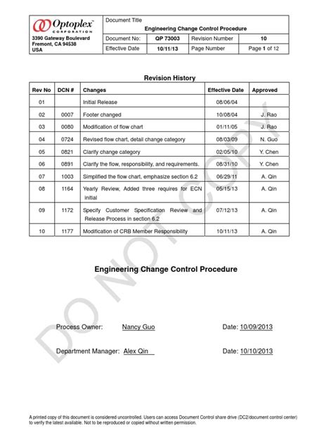 Image result for Engineering Change Control Sign