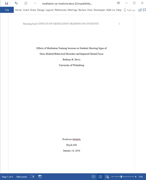 Image result for APA Format Explained