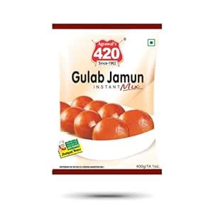Agrawal's 420 Gulab Jamun Mix | Authentic Indian Instant Dessert Mix ...