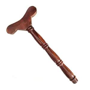 Handcrafted Wooden Yoga Danda Meditation Stick | Pure Wood Meditation ...