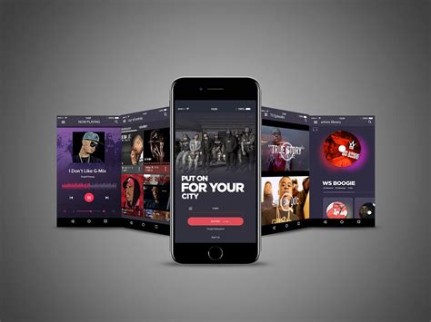 Mobile App Design - Music Streaming | Freelancer
