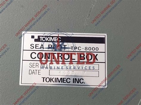 TOKIMEC SEA PLOT TPC-8000 CONTROL BOX | United Marine Services