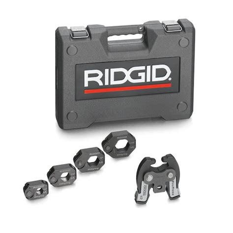 Ridgid Press Ring Kit For 1/2 to 1-1/4 in Copper/SS Pipe, Includes 4 ...