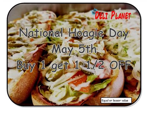 Deli Planet celebrates National Hoagie Day, The Deli Planet & Drinkery ...