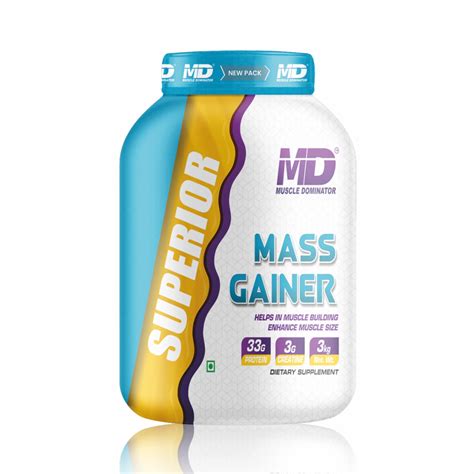 MD Superior Mass Gainer | 33 G Protein | 3 G Creatine – Quenchlabz