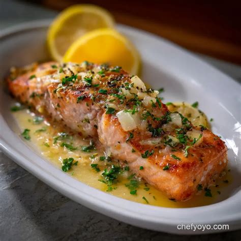 Baked Salmon at 350 with Lemon and Garlic - ChefYoyo