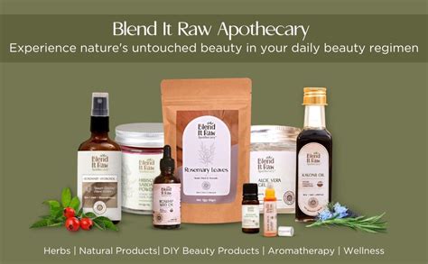 Blend it Raw Apothecary Pure Aloe Vera Gel For Face, Skin and Hair ...