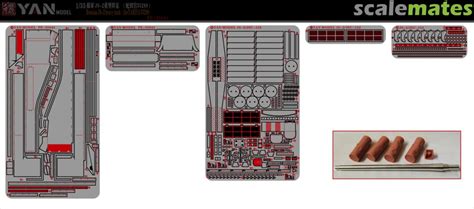Metal Track Links w/ metal pins for Soviet KV, IS Tank Model Kit, San ...