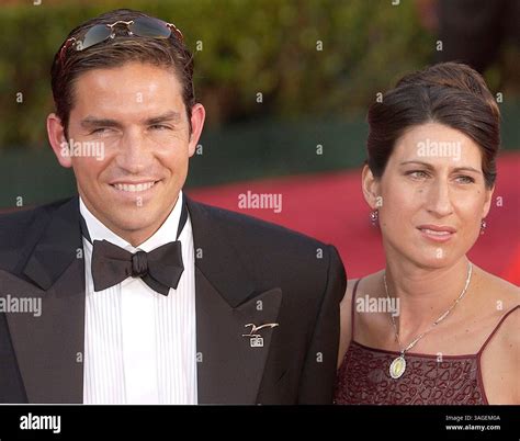 July 14, 2004; Hollywood, CA, USA; Actor JIM CAVIEZEL (L) and his wife KERRI at the 12th Annual ...