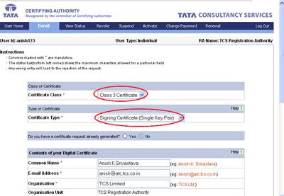 Digital Certificate Registration Center