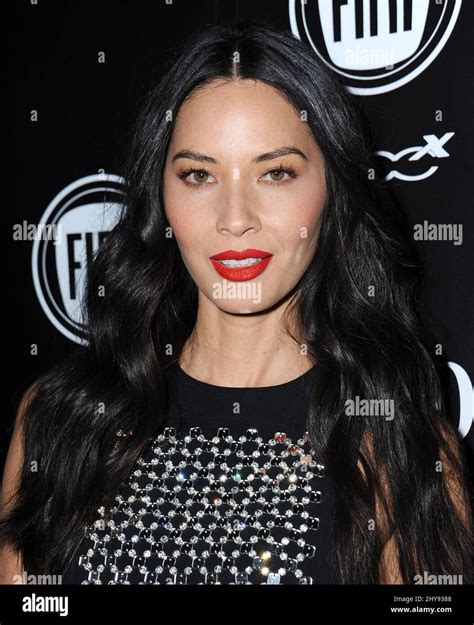 Olivia Munn attending the Vanity Fair and FIAT Celebration of Young ...