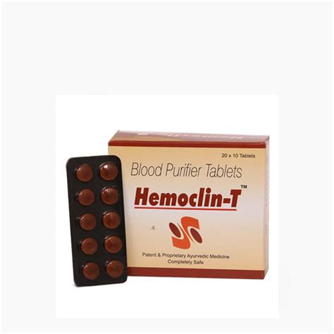 Hemoclin Tablets - Ingredients, Dosage | Buy Yamuna Pharmacy Products