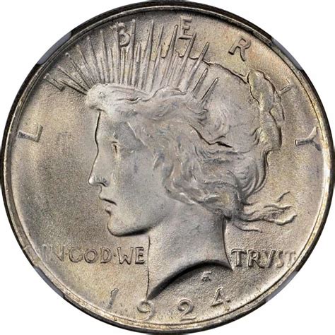 1924 Silver Dollar Value: are "S", No mint mark worth money?