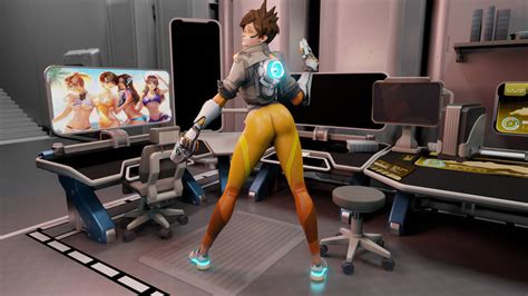 Tracer Overwatch2 victory pose by Innnna on DeviantArt