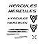 Stickloop Cycle Stickers – 13-Pack Waterproof Bike Decals for Frame ...