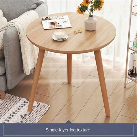 Space Saving Circular 1pc Portable Reception Table - Stable Side Table ...