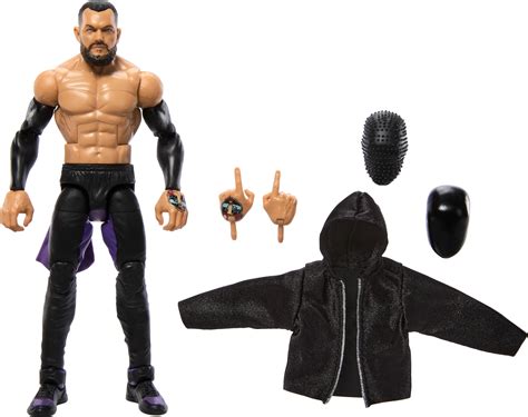 WWE Elite Finn Balor 6-inch Action Figure: NXT Collectible Toy with Superstar Accessories & RAW ...