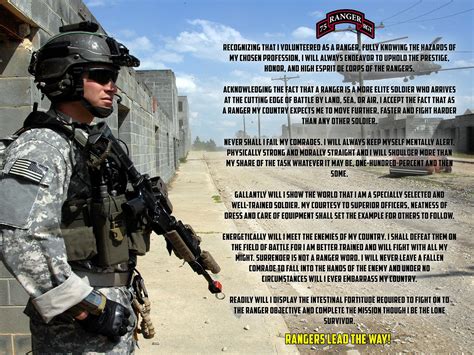 Army Ranger Creed Wallpaper
