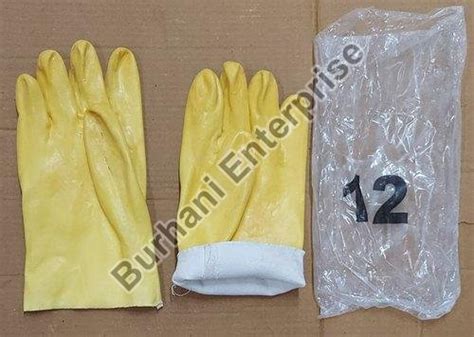 12 Inch Pvc Supported Hand Gloves Manufacturer, Supplier from Mumbai