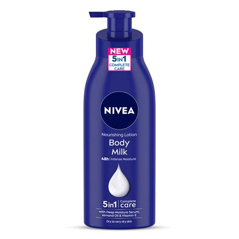 Buy Nivea Nourishing lotion Body Milk (400 ml) Online | Purplle