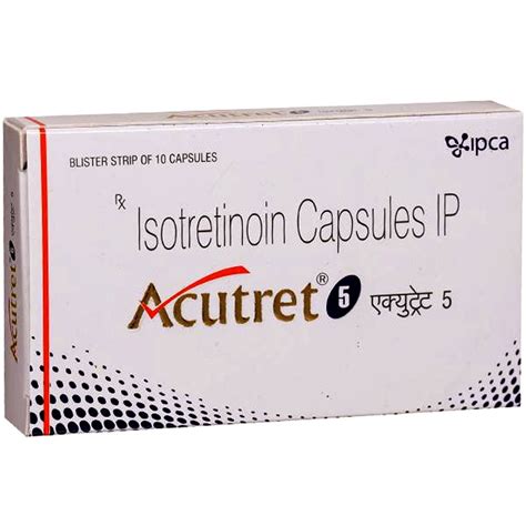 Acutret 5 Capsule 10's Price, Uses, Side Effects, Composition - Apollo ...