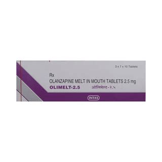 Olimelt 25 Mg Tablet 10 - Uses, Side Effects, Dosage, Price | Truemeds