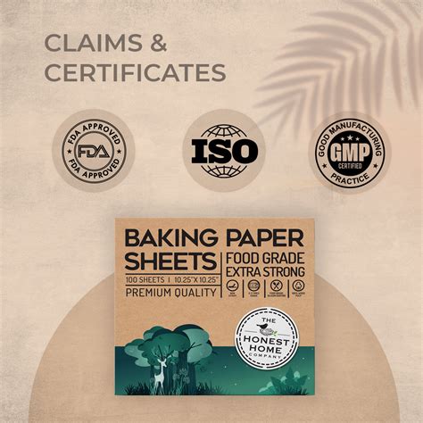 Baking Paper Sheets 11*11 inches - 100 Sheets – The Honest Home Company