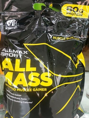 Buy ALLMAX ALL MASS (12 LB) advanced protein weight muscle maxx sport ...