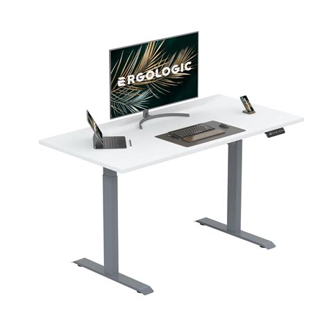 Ergologic Motorized Height Adjustable Table Electric Ergonomic Sit ...