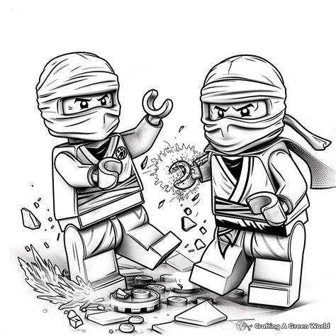 Lloyd Ninjago Coloring Pages - Free & Printable!