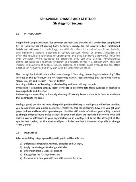 Behavior Attitude 的图像结果