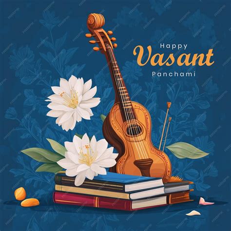 Psd banner design for vasant panchami | Premium AI-generated PSD