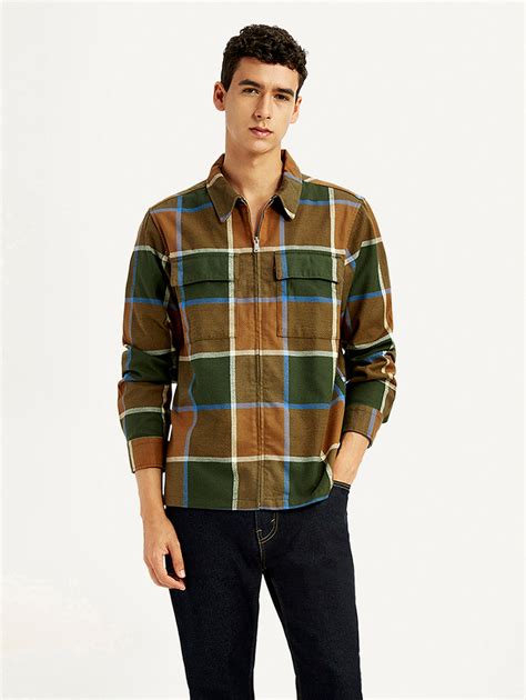Men's Checkered Relaxed Fit Flannel Shirt – Levis India Store