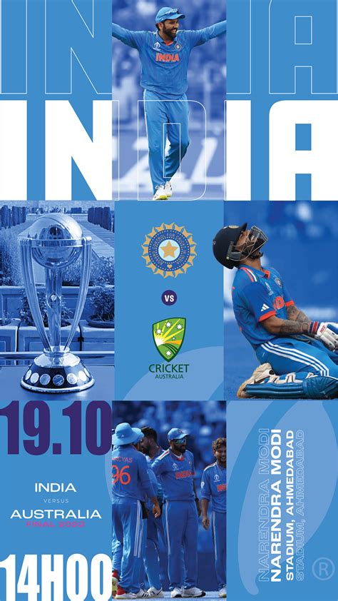 ICC CWC INDIA 2023 FINAL on Behance