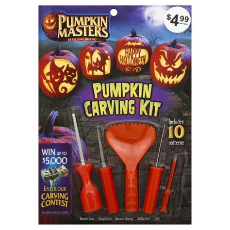 1 Selling Brand Adult Halloween Pumpkin Carving Kit with Patterns, Kids ...