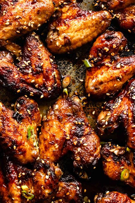 Oven-Baked Teriyaki Chicken Wings Recipe