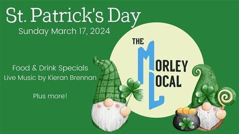 St Paddys Day @ TML, The Morley Local, Perth, March 17 2024 | AllEvents.in