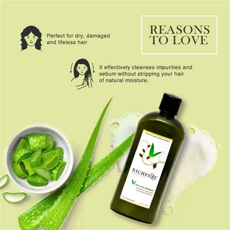 Foxy.in : Buy Richfeel Naturals Aloe Vera Shampoo (500ml) online in ...