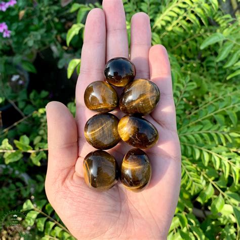 Tiger's Eye Tumble- Premium Quality – Healing Aura Crystals