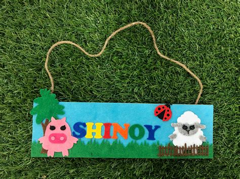 Wooden Nameplates | Many Themes | Personalised Return Gifts – Just For ...
