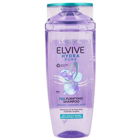 L'Oreal Elvive Hydra Pure Shampoo 700ml - Purple | Wilko
